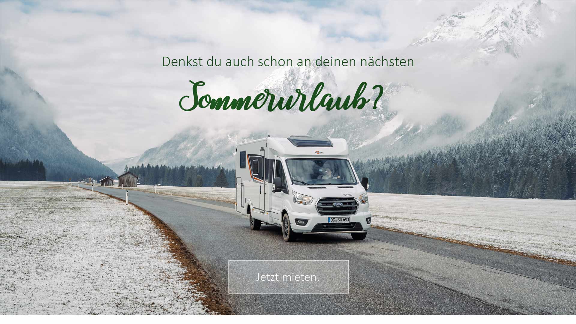Der Winter ist da - jetzt schon an den nächsten Urlaub denken